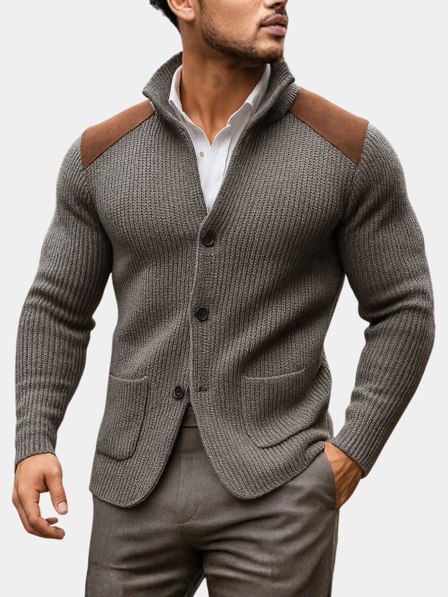 ROMA Textured Knit Cardigan - Cozy Comfort & Modern Style - Image 7