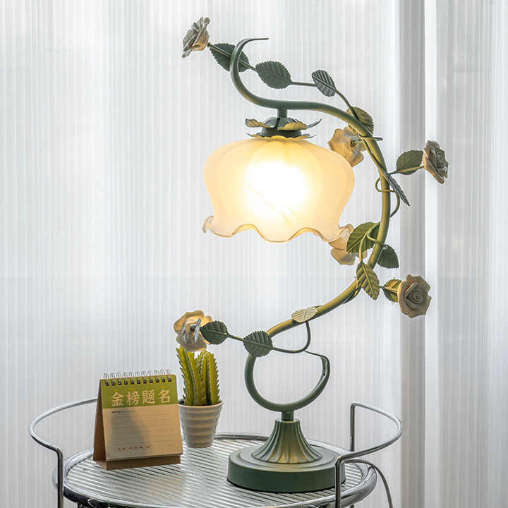 Rosaglo™ - Elegant Covered Rose Lamp for Stylish Garden Atmosphere - Image 3