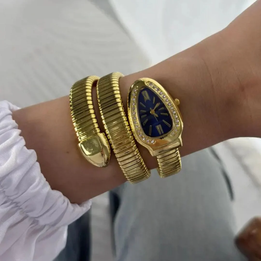 Elegant and Unique Snake Watch - Image 2
