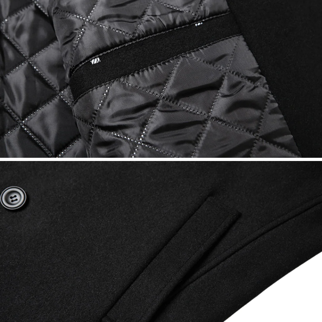 Silvan | Elegant Style Double-Breasted Wool Coat in Premium Wool - Image 5