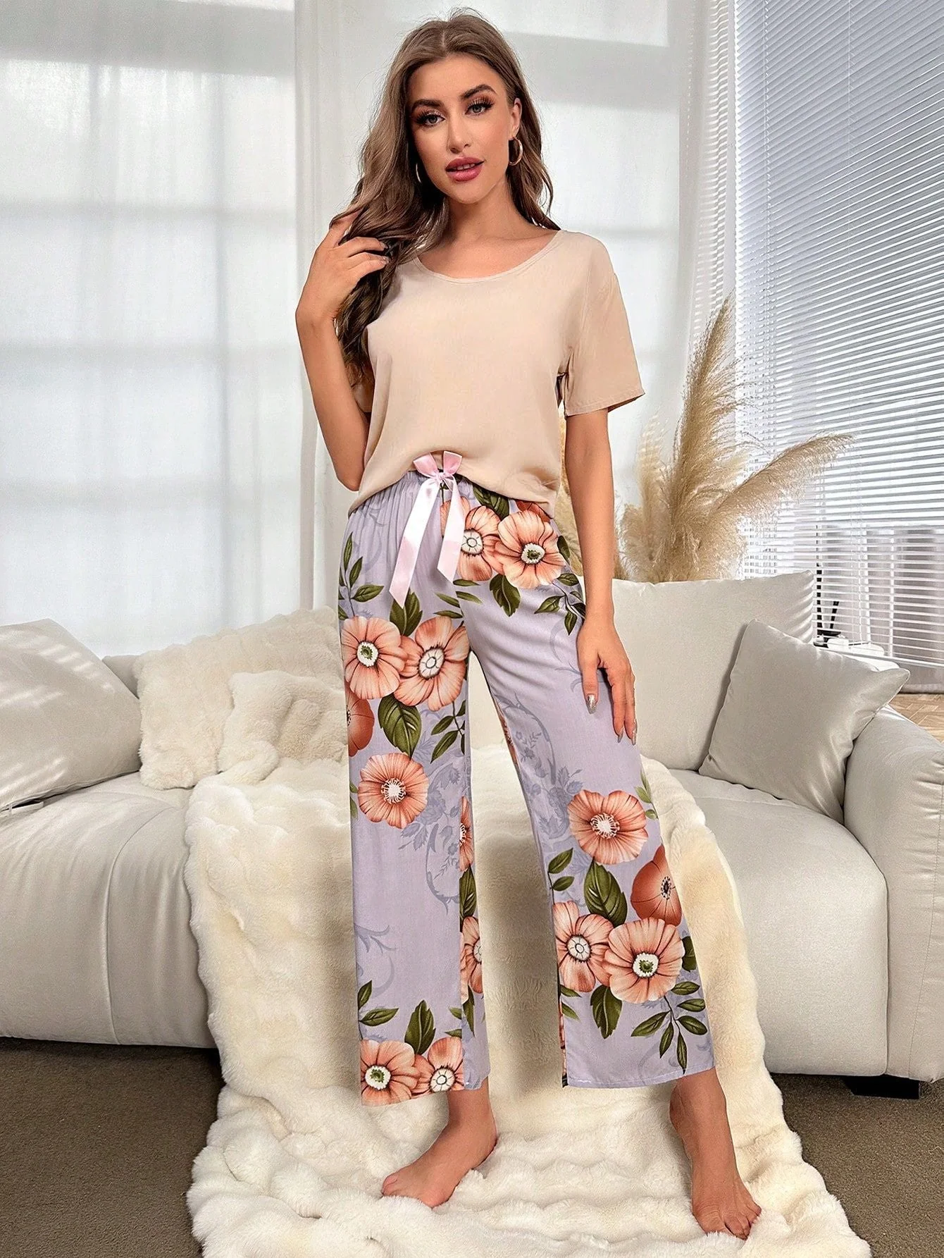Summer CrĂȘpe Cotton Loungewear Set - Image 15