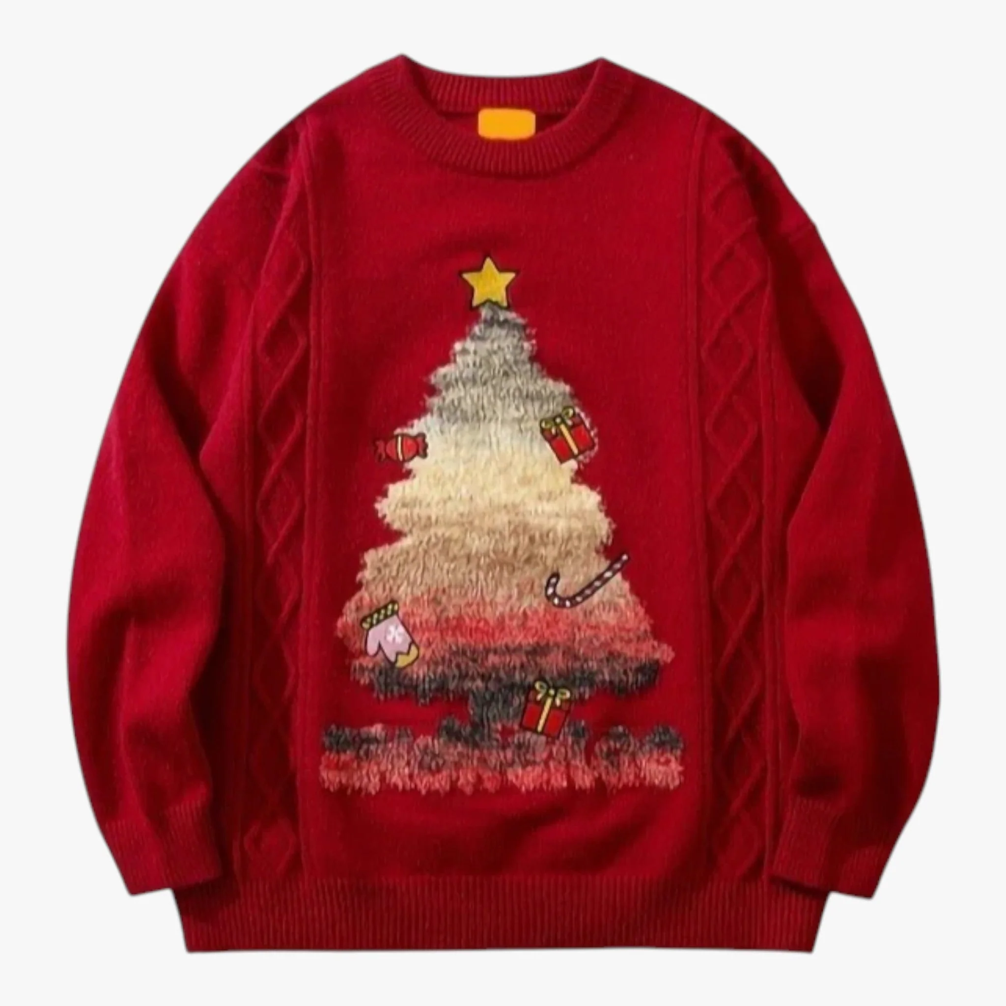 Timeless men's casual knitted sweater for fall with a stylish look - Image 3