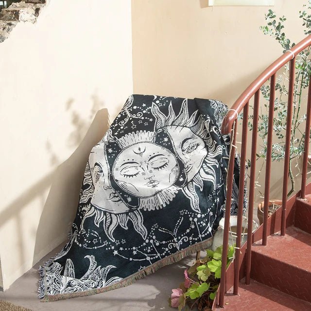 Trendy Woven Wall Tapestry Throw – Modern Home Decor and Stylish Interior Accent - Image 18
