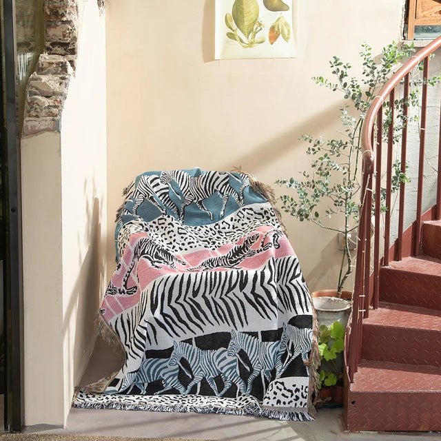 Trendy Woven Wall Tapestry Throw – Modern Home Decor and Stylish Interior Accent - Image 7