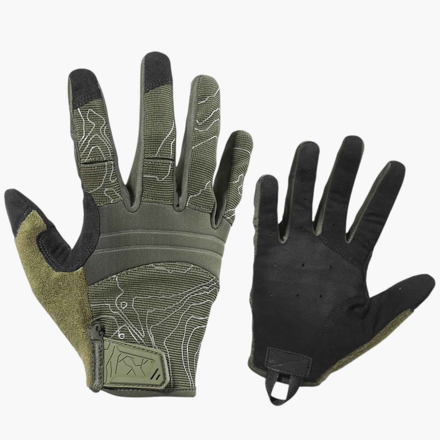 Troy Tactical Touchscreen Full-Finger Gloves – Breathable, Durable, and All-Around Comfortable - Image 5