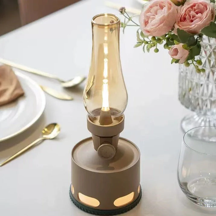 Vintage-Design Lantern with LED Lighting - Image 5