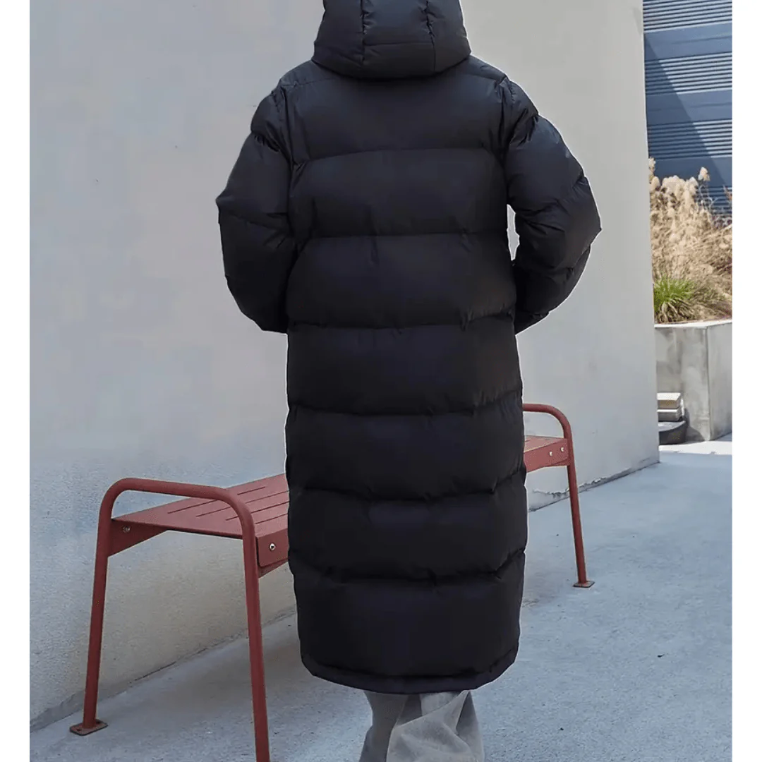Viola – Comfortable and stylish long quilted jacket for ultimate comfort - Image 4